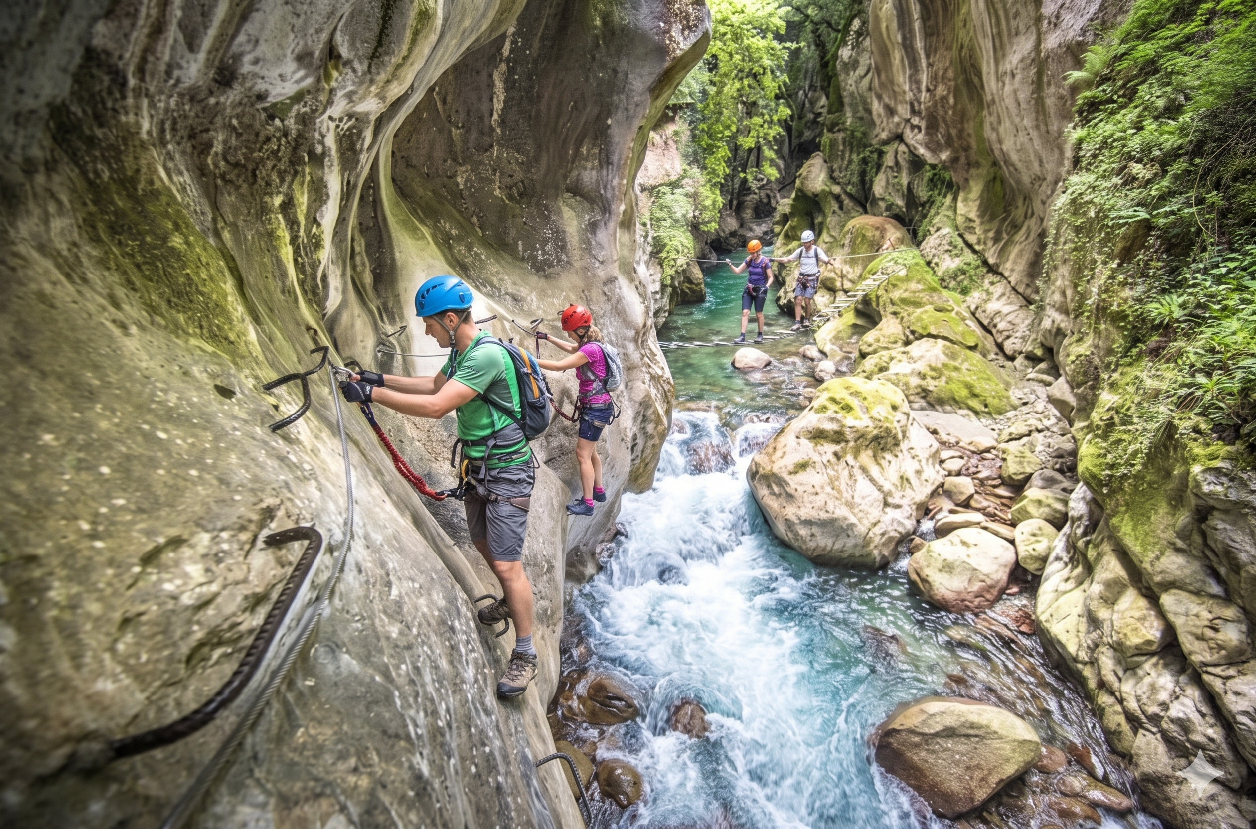 Canyon de Lantosque Via Ferrata