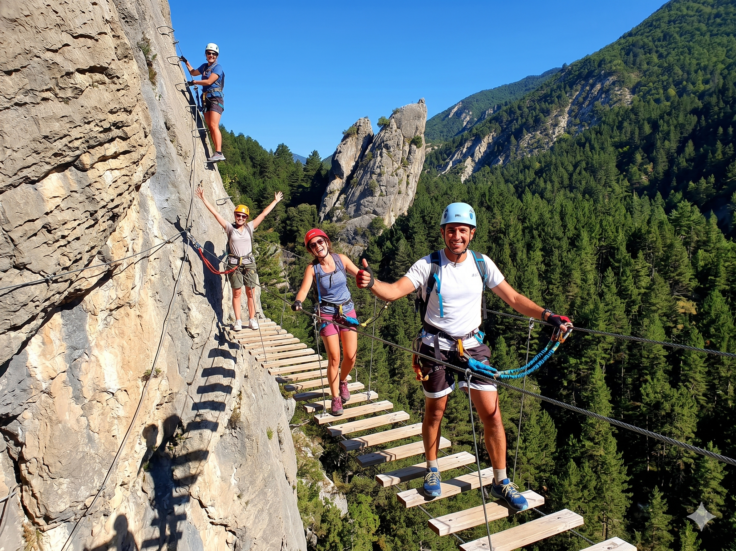 Demoiselles de Castagnet Via Ferrata