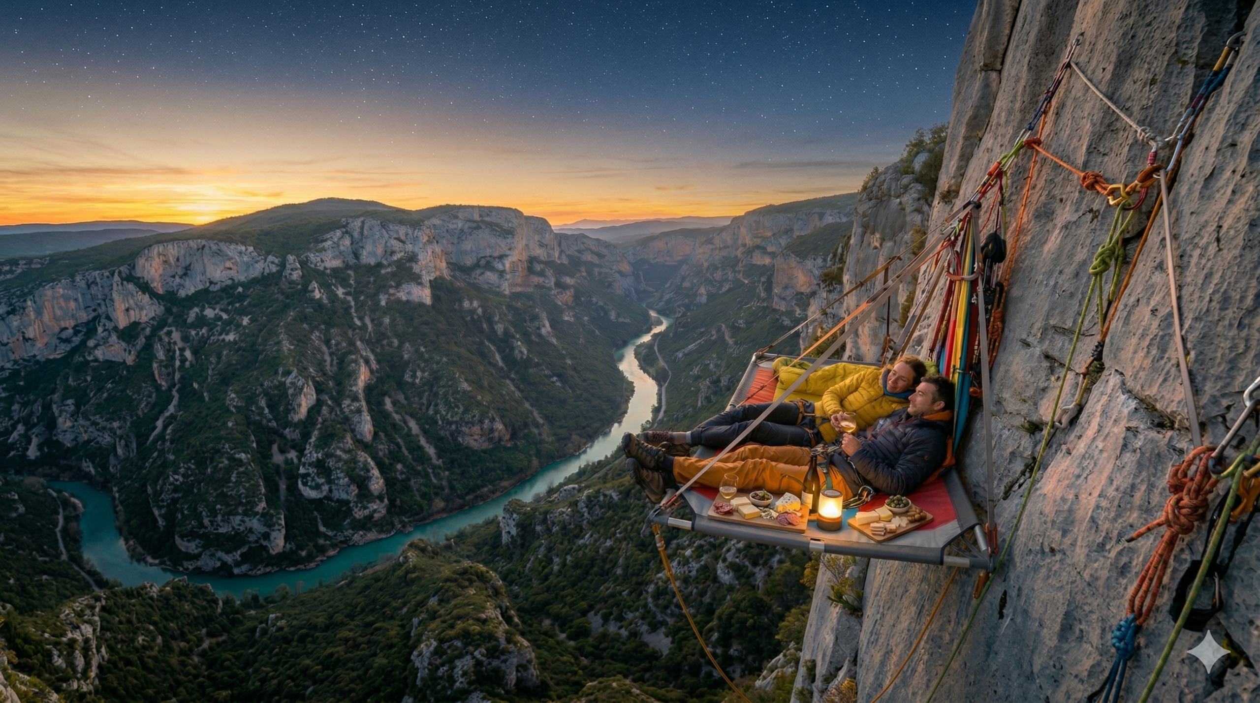 Bivouac en Portaledge